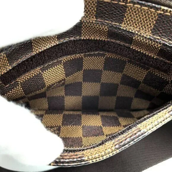 Authentic Louis Vuitton Geronimos Bum Bag Sling Bag Damier Ebene Crossbody Waist - Picture 16 of 16